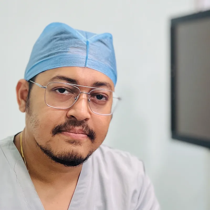 Portrait of Dr Areendam Barua
